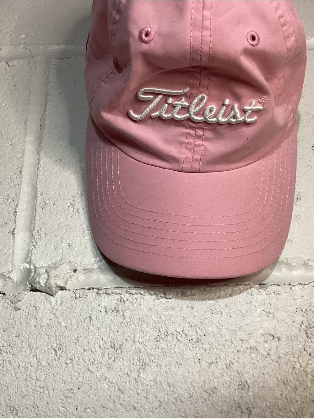 Titleist Womens Pink Logo Hat Breast Cancer Awareness